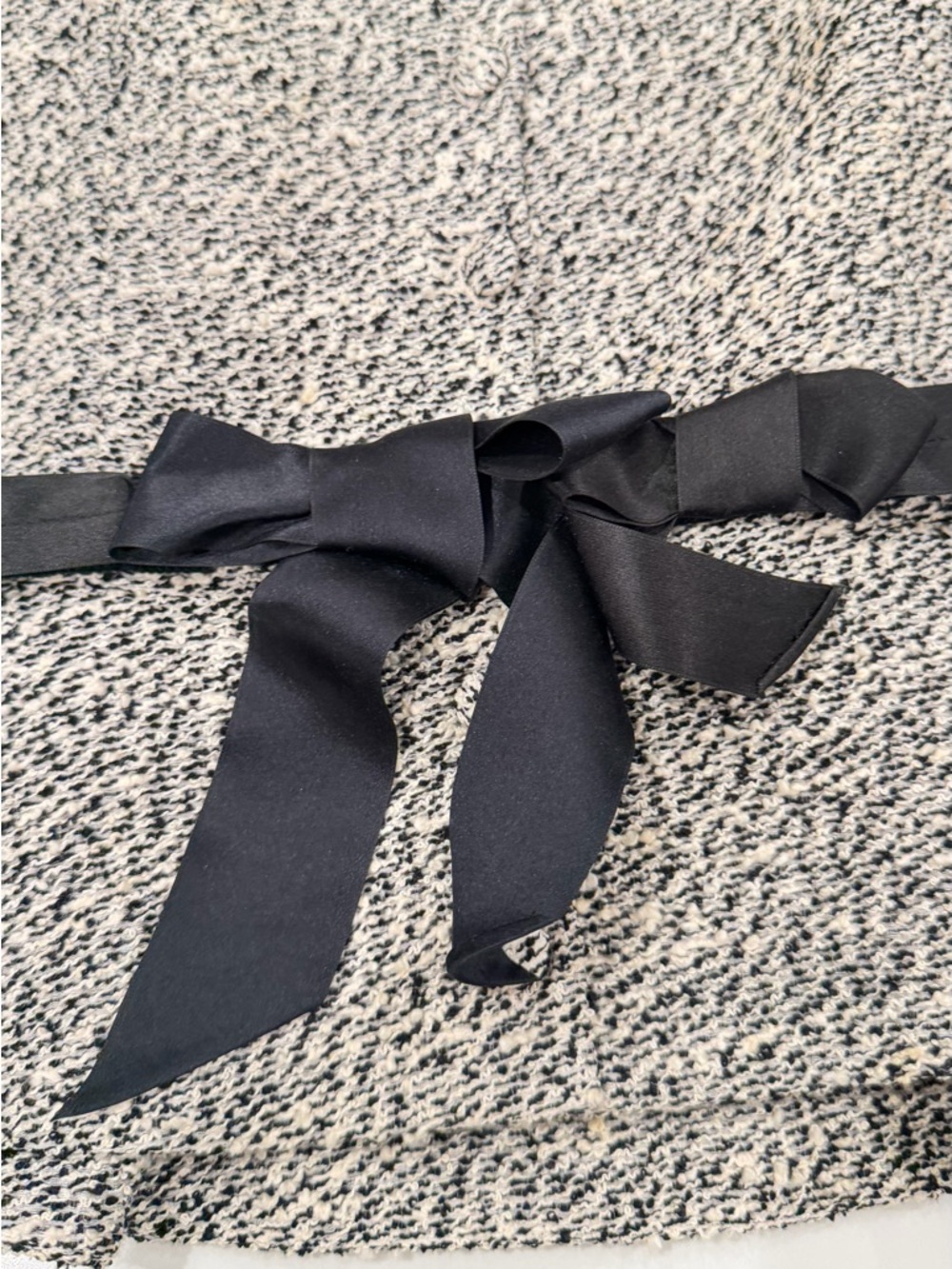 Dior Black and Cream Textured Knit Top with Label - Picture 6 of 12